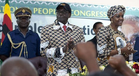 Echtgenote Mugabe krijgt hoge post in regeringspartij Zimbabwe