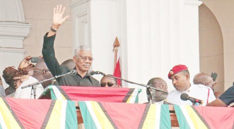 Nieuwe president Guyana beëdigd