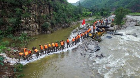 Meer dan 100 doden na zware regen in China