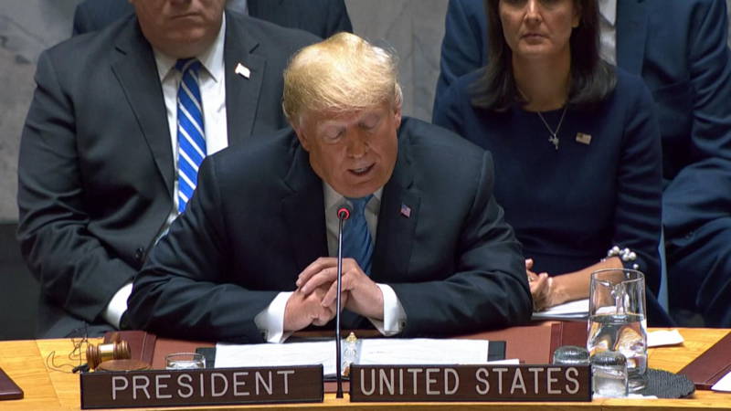 Trump: China probeert tussentijdse verkiezingen te beïnvloeden