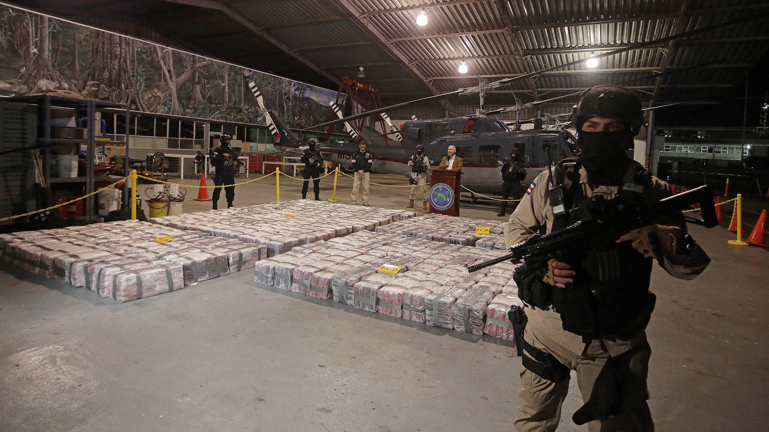 Politie Costa Rica onderschept 5000 kilo cocaïne met bestemming Rotterdam
