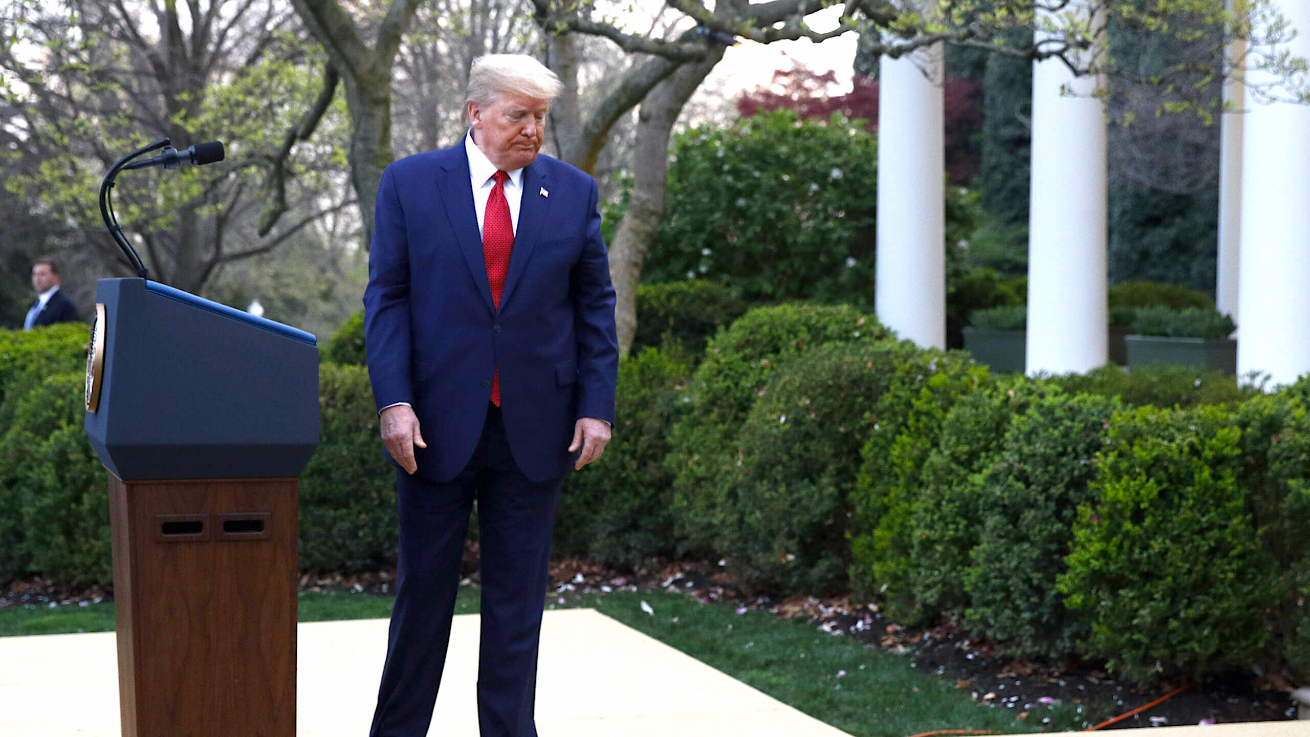 President Trump erkent ernst pandemie