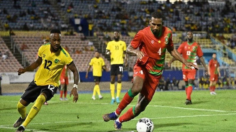 Suriname verliest in return van Jamaica