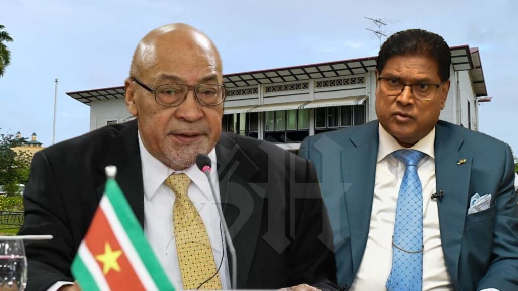 Van der San onthult mogelijk vicepresidentschap Santokhi onder president Bouterse