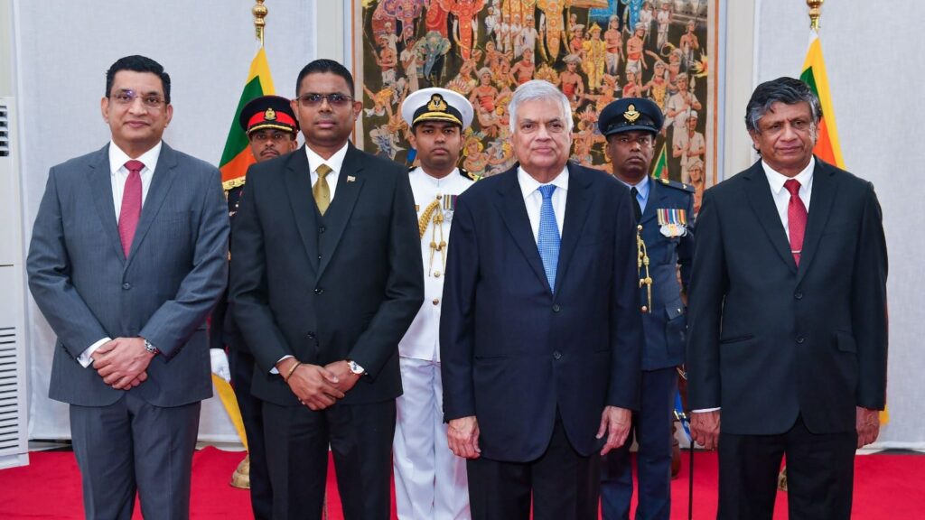 Ambassadeur Hardien start missie in Sri Lanka
