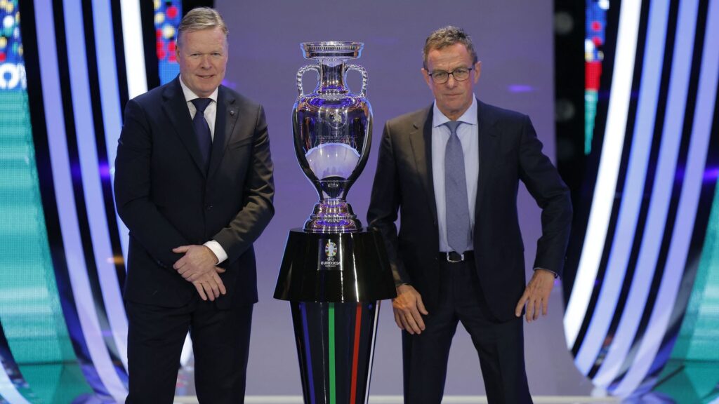 UEFA onderzoekt gekreun tijdens live-uitzending loting EK voetbal 2024