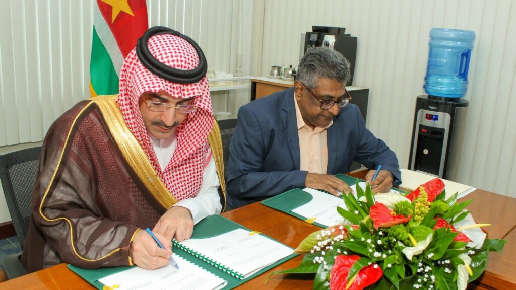 US$ 20 miljoen van Saudi Fund for Development voor verbetering elektriciteitsvoorziening